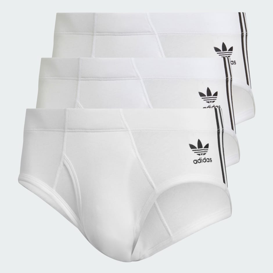 Comfort Flex Cotton 3-Stripes Briefs (3 pairs)