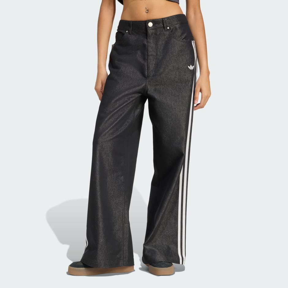 מכנסי ג'ינס רחבים מבריקים Adilenium Season 4 Teamgeist