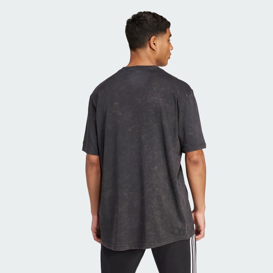 Men's Clothing - ALL SZN Garment-Wash Tee - Black | adidas Oman