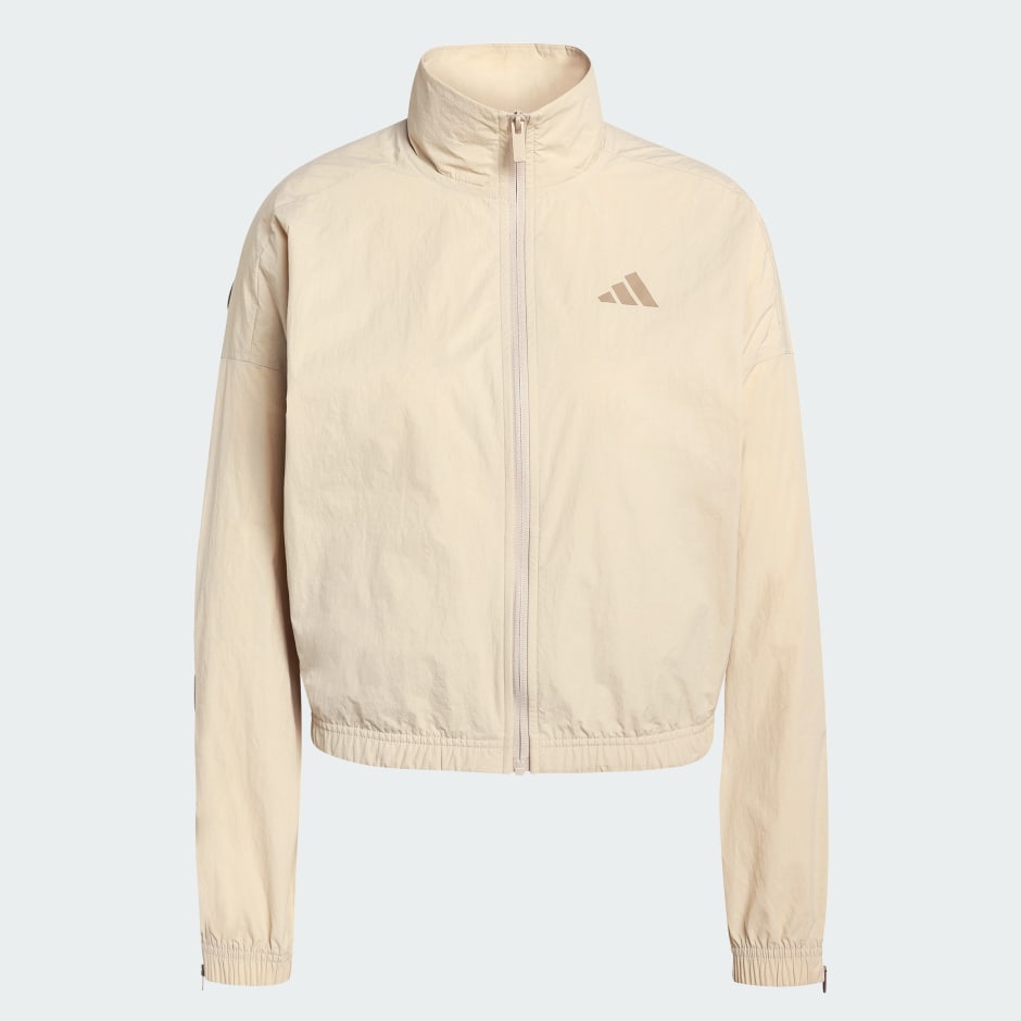 City Tech Woven Zip Track Top