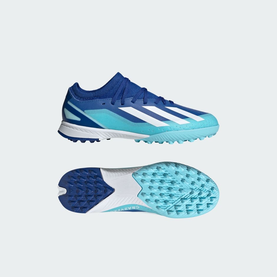 Shoes - X Crazyfast.3 Turf Boots - Blue | adidas South Africa