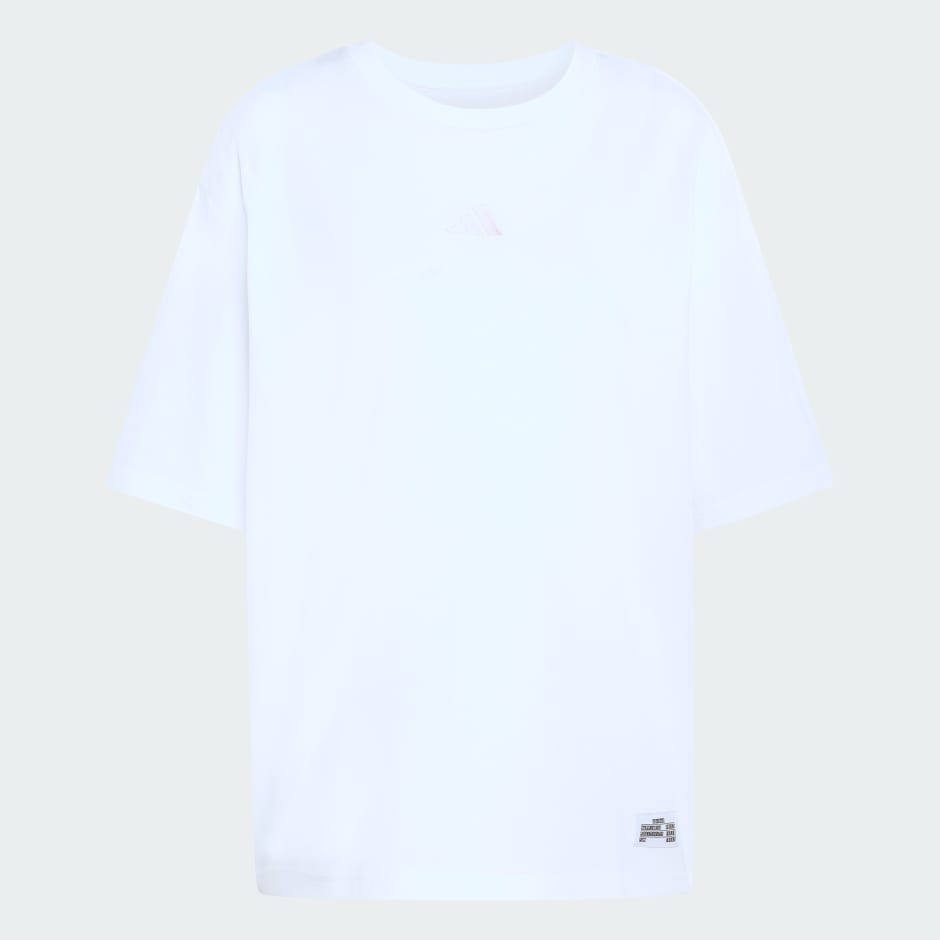 MINI EMBROIDERY OVERSIZED GRAPHIC T-SHIRT