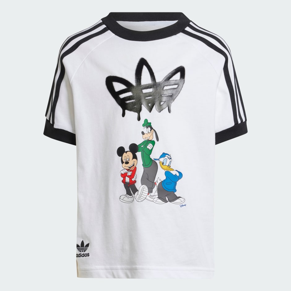 طقم للأطفال adidas x Disney Mickey Mouse Shorts Tee