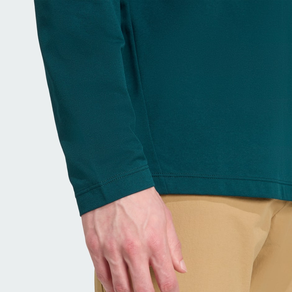 Tricou cu m&acirc;necă lungă Terrex Multi Climacool 1/2 Zip