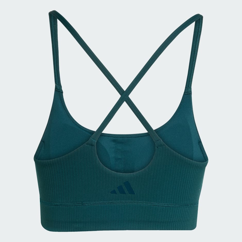 adidas All Me Light Support Rib Bra Long Line Bra