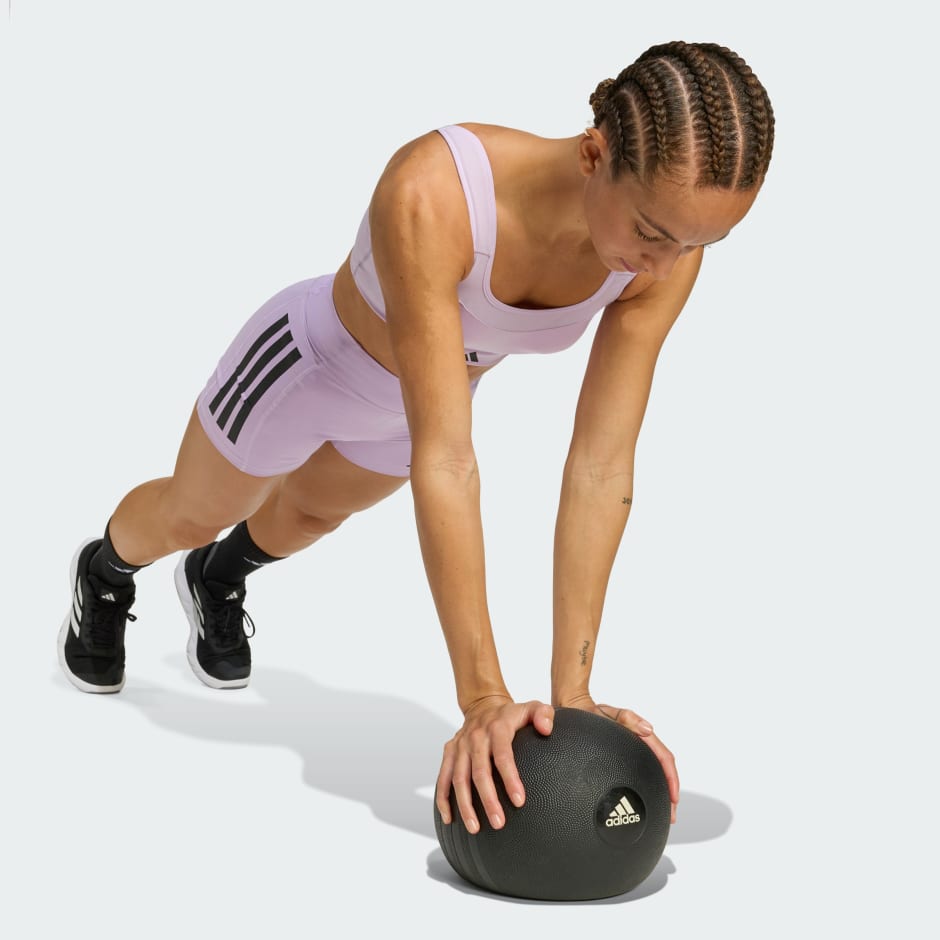 Optim&eacute; 3-Stripes 1/4 Short Leggings