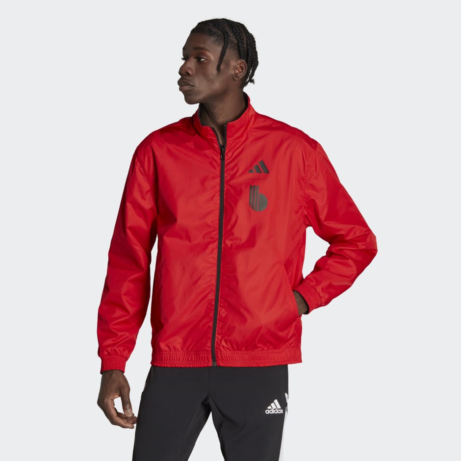 Men's Clothing Belgium Anthem Jacket Black | adidas Oman