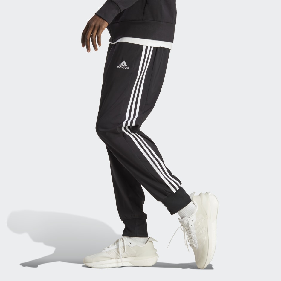 Men's Clothing - Tapered Cuff Woven 3-Stripes Pants | adidas Kuwait