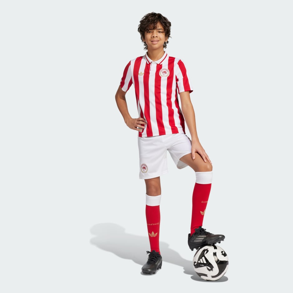 Pantaloni scurți aniversari Olympiacos FC pentru copii