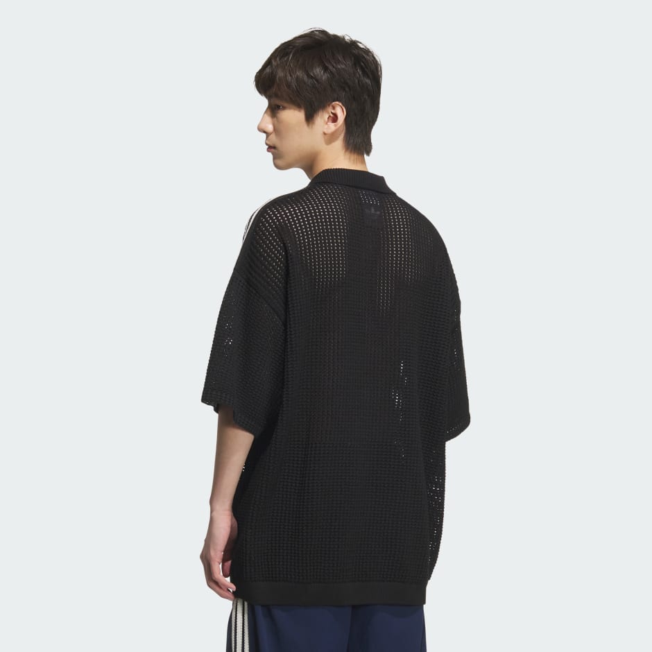 Resort Crochet Polo