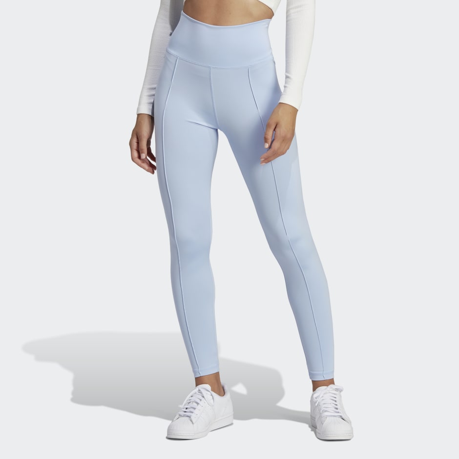 Leggings petite with waistband Pro Mosaic Aurora Blue - Nessi Sportswear