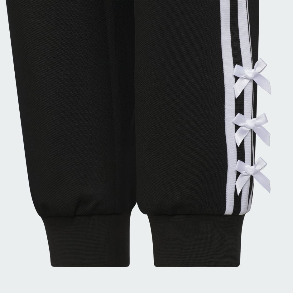 女童蝴蝶結針織長褲