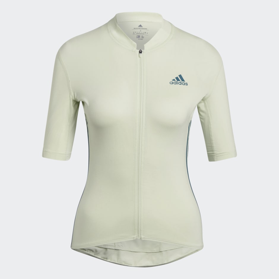 Habitual regular Sui adidas The Short Sleeve Cycling Jersey - Green | adidas OM