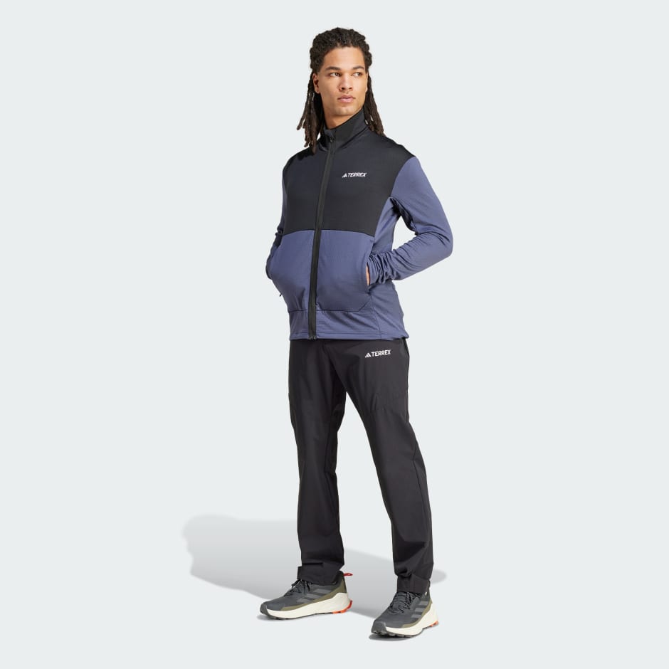 Chaqueta Terrex Multi Light Cierre Frontal Felpa