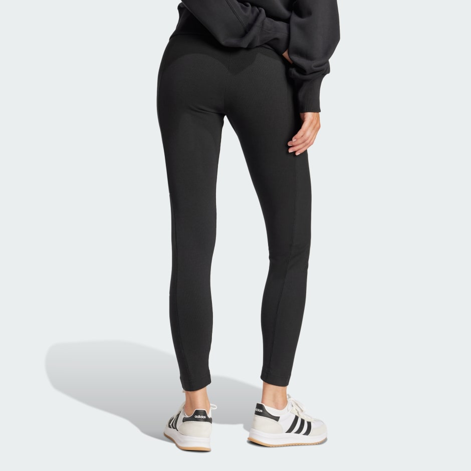 ALL SZN Rib High-Waist 7/8 Leggings