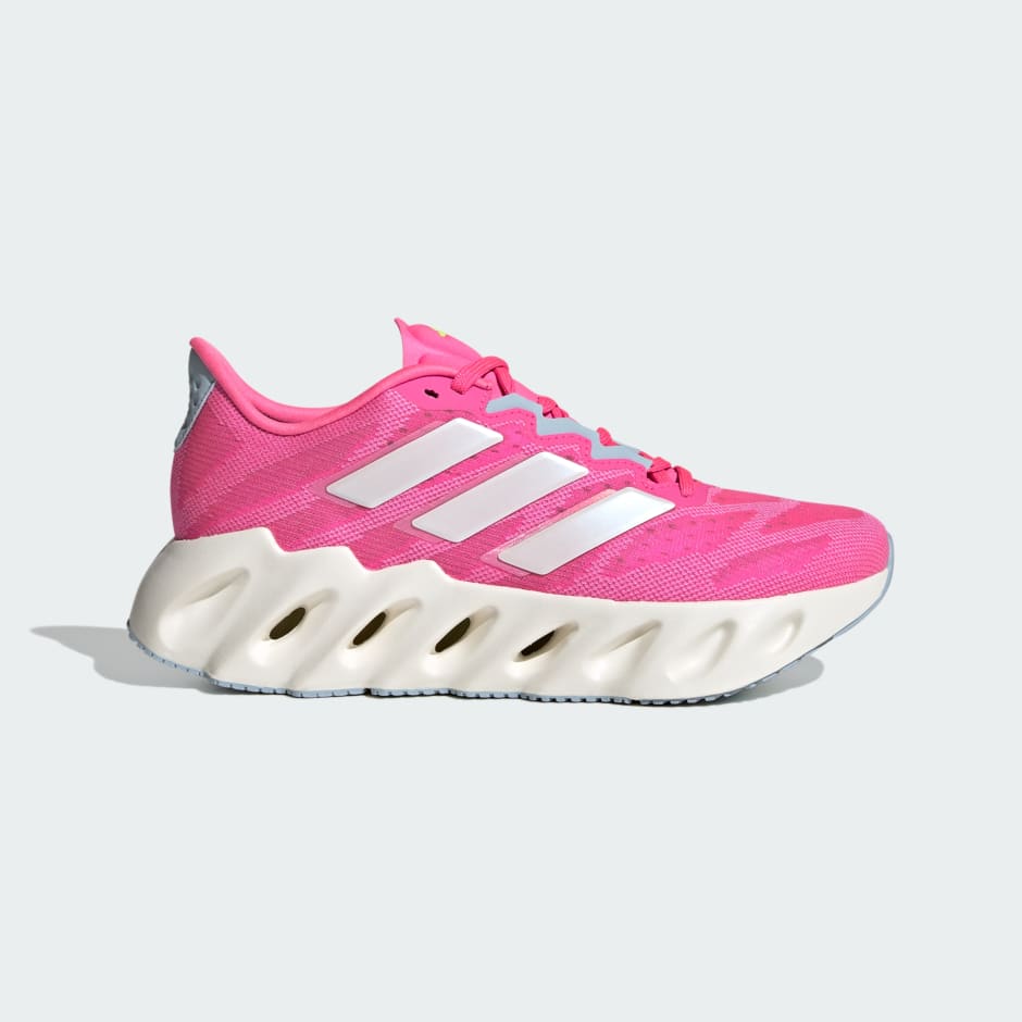 Adidas pink cheap running shoes