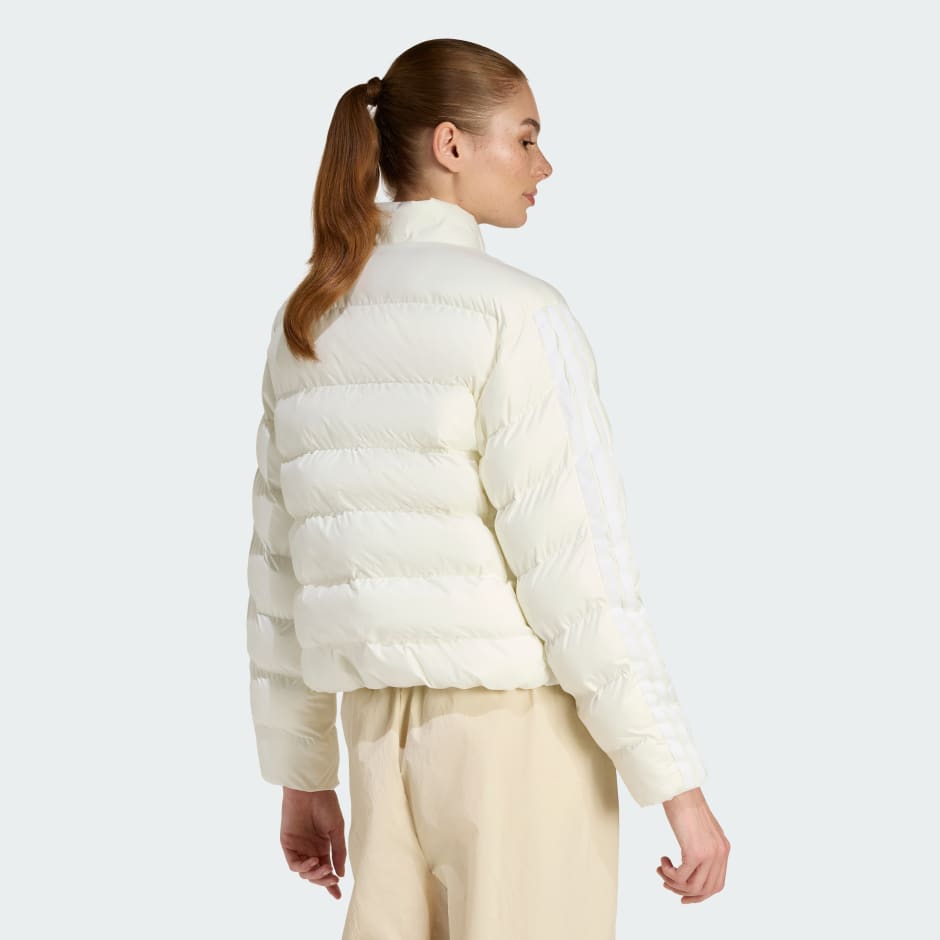 Essentials CLIMAWARM 3-Stripes Synthetic Down Jackets