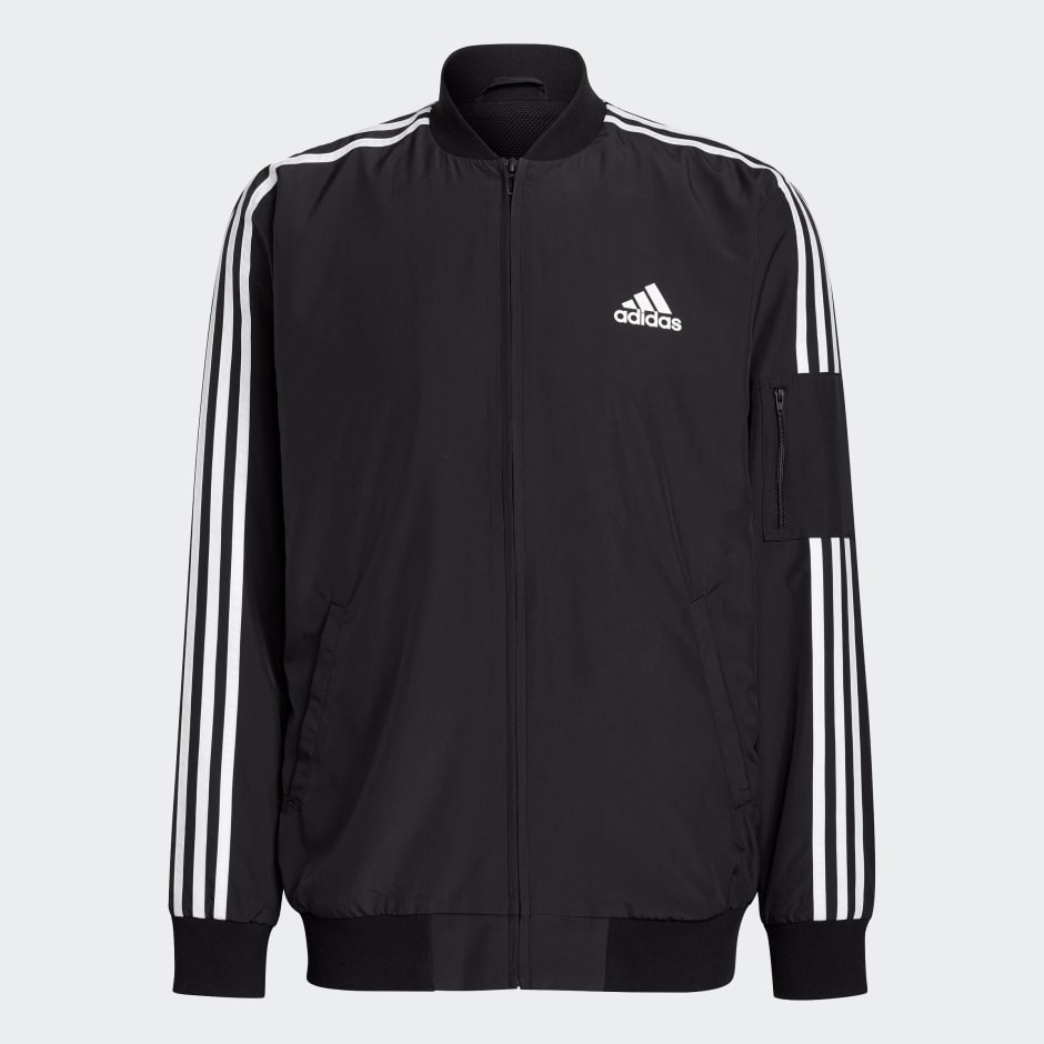 Essentials Woven 3-Stripes Jacket image number null