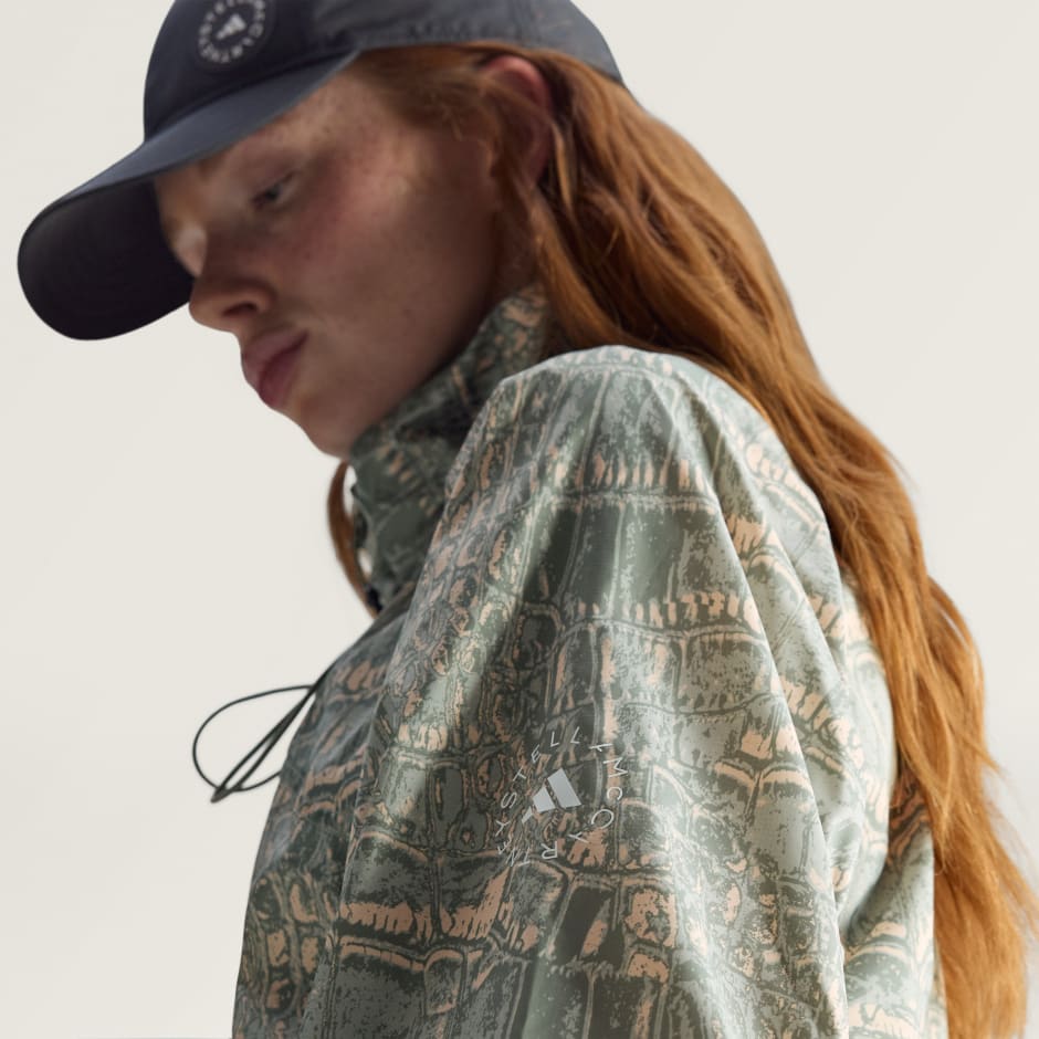 בגד גוף ארוג של adidas by Stella McCartney עם הדפס