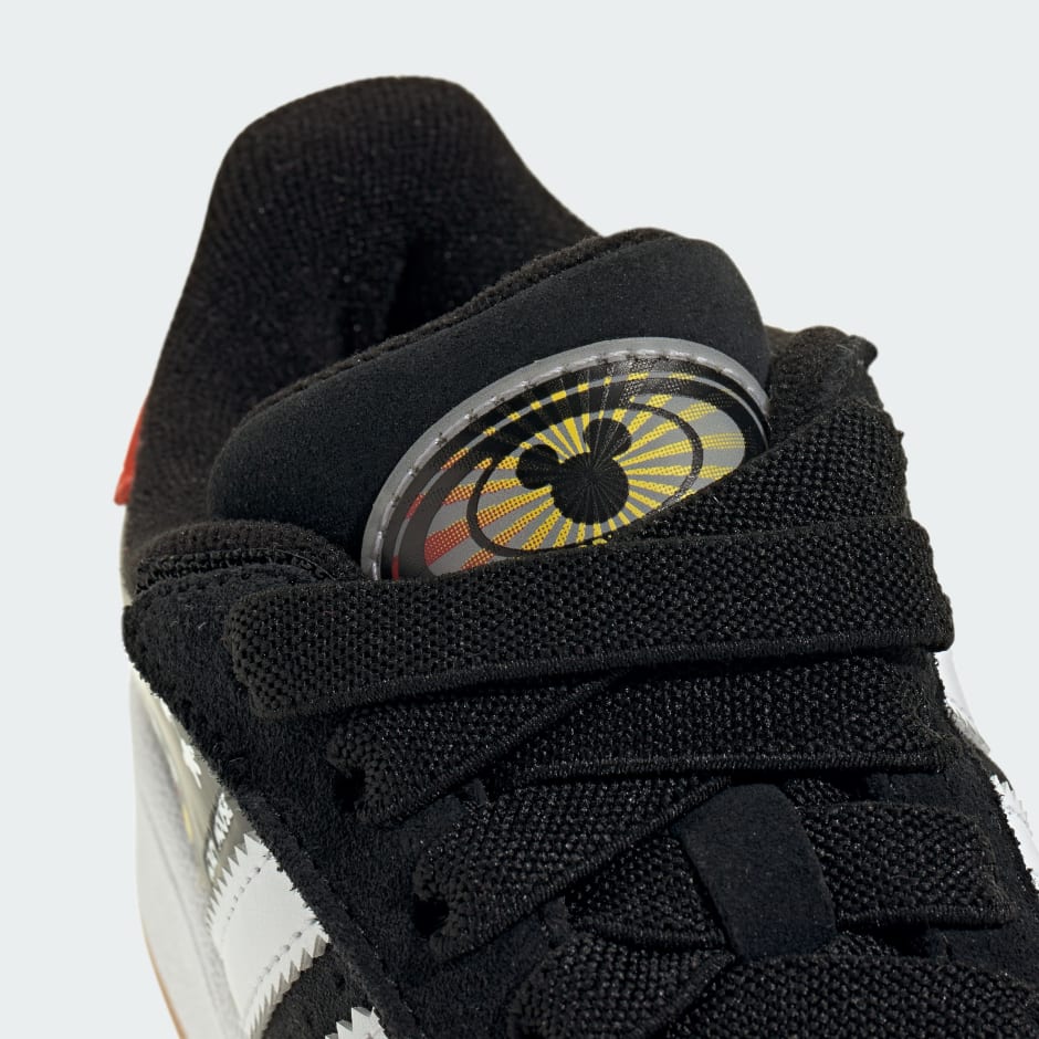 adidas Disney Mickey Mouse Campus 00s Led Lights Comfort Closure Elastic Lace Shoes Kids