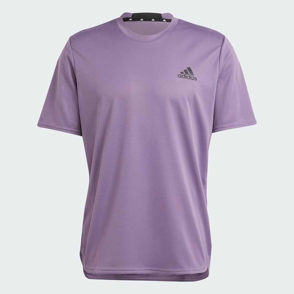 Men's Clothing - AEROREADY Designed for Movement Tee - Purple | adidas ...