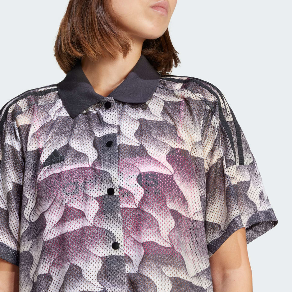 Tiro Print Mesh Summer Shirt