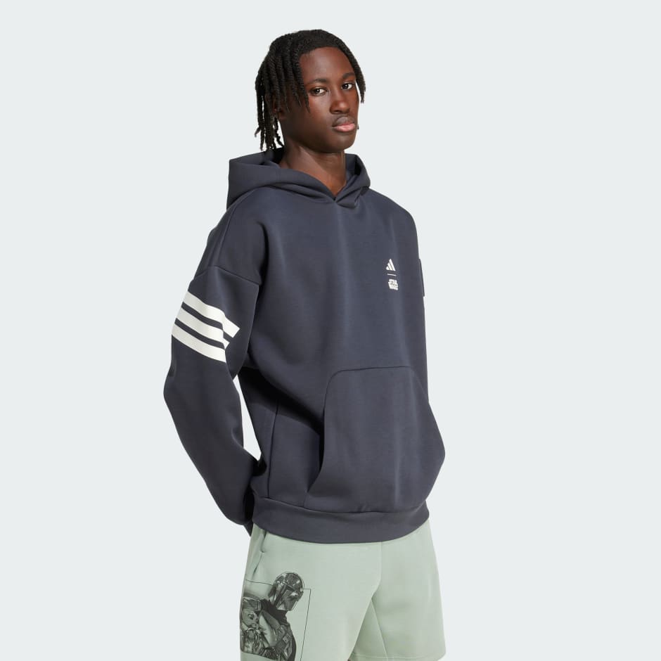 ADIDAS STAR WARS THE MANDALORIAN HOODIE BACK GRAPHIC