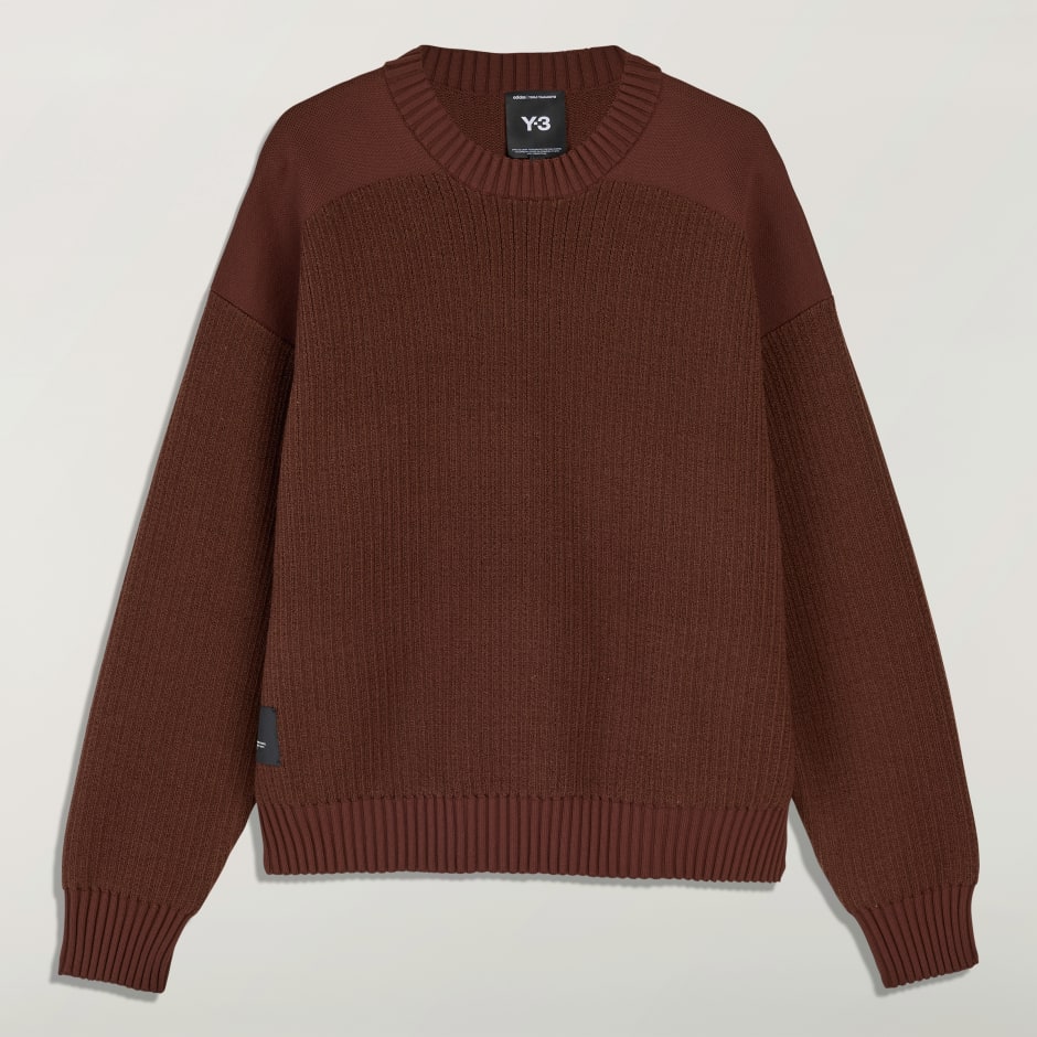 Bluză sport Y-3 UT din tricot, cu guler rotund