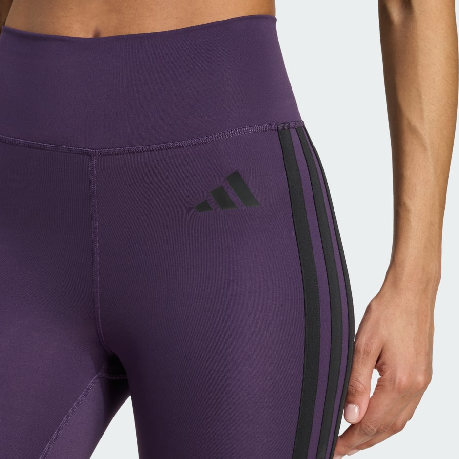 Optime Essentials 3-Stripes Short Leggings