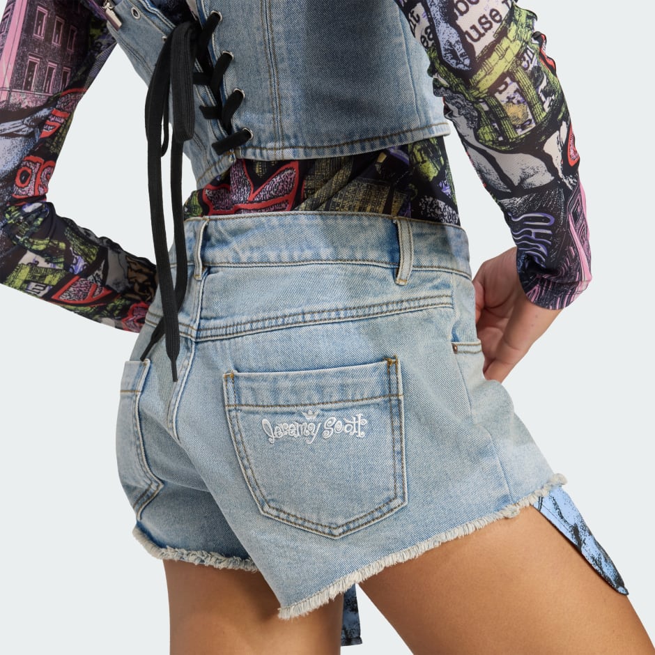 adidas x Jeremy Scott Denim Shorts