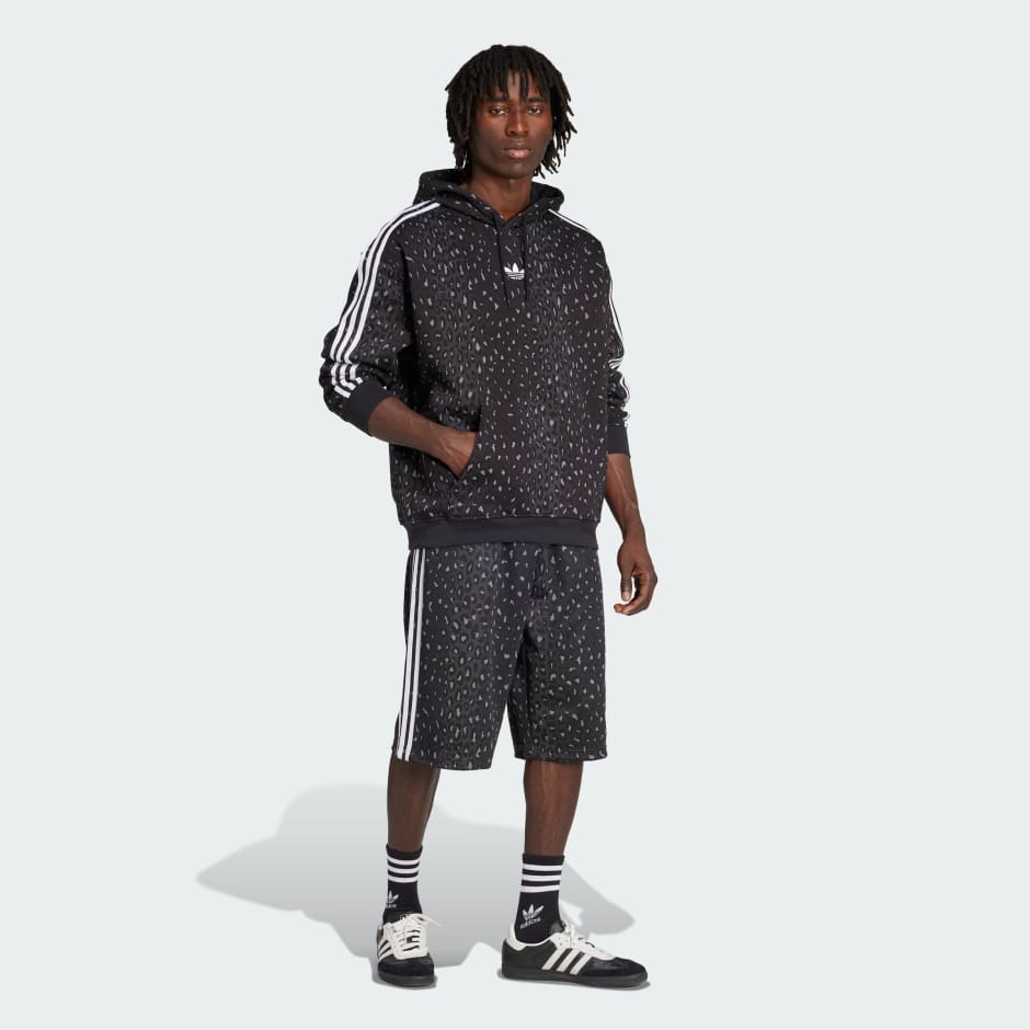 Hanorac lejer cu imprimeu integral Leo