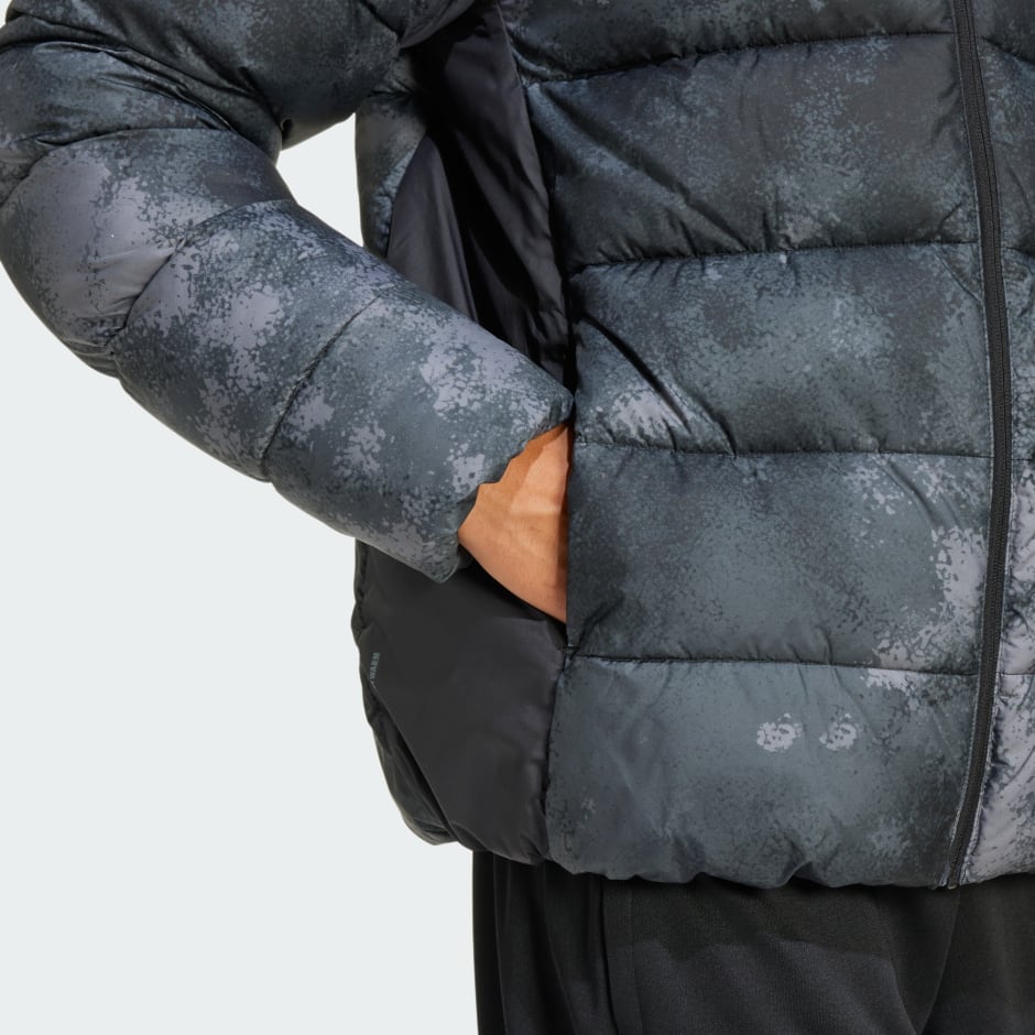 Essentials CLIMAWARM Synthetic Down Puffer Hooded Jackets