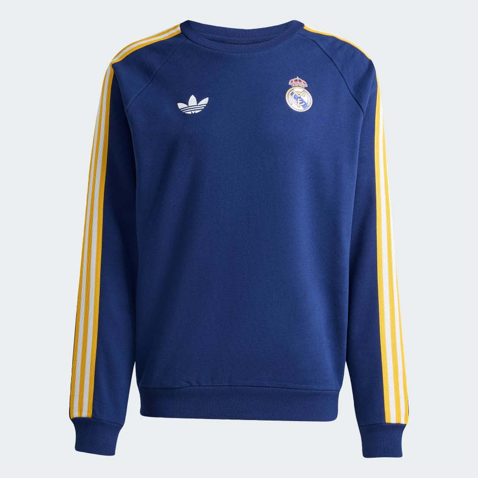 Bluză Cu Guler Rotund Real Madrid Originals