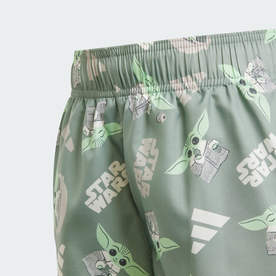 ADIDAS X STAR WARS MANDALORIAN SWIM SHORTS 5 INCH