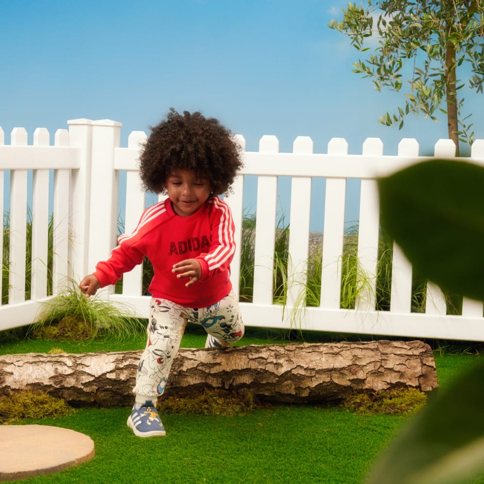 adidas x Disney Mickey Mouse Crewneck and Jogger Set