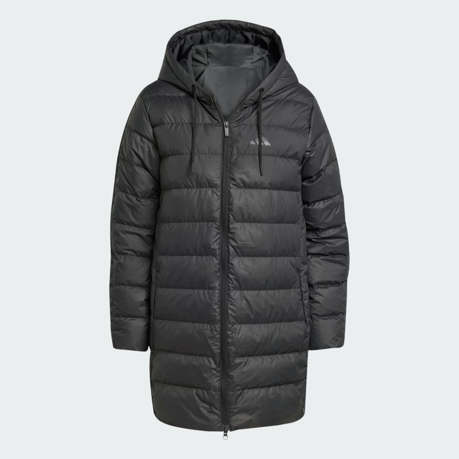 Lagana pernata parka s kapuljačom Essentials CLIMAWARM 3-Stripes