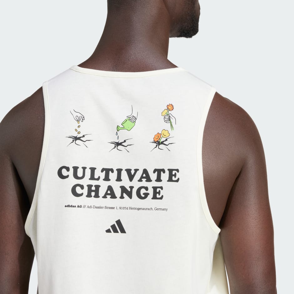 adidas Running Earth Day Graphic Tank Top