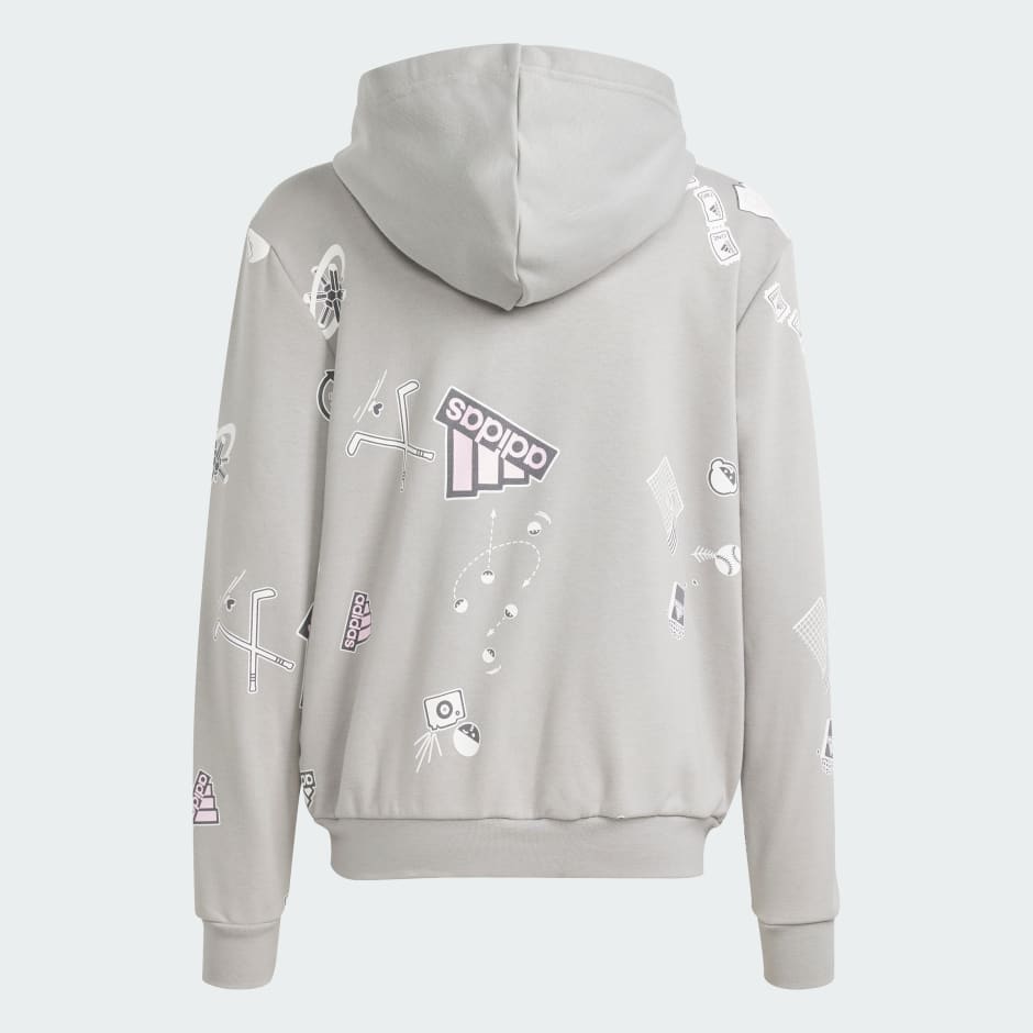 Brand Love Zip Hoodie Kids