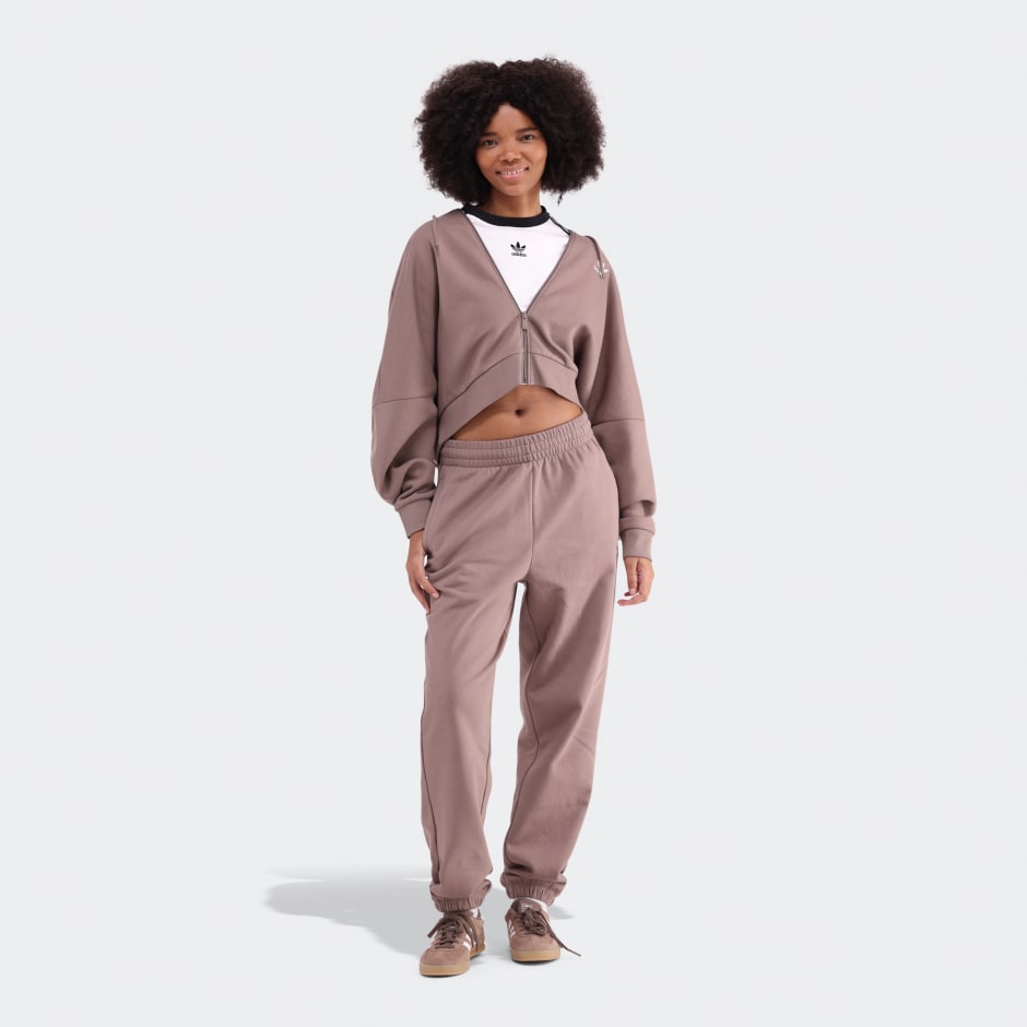 Essentials Short Full-Zip French Terry Hoodie