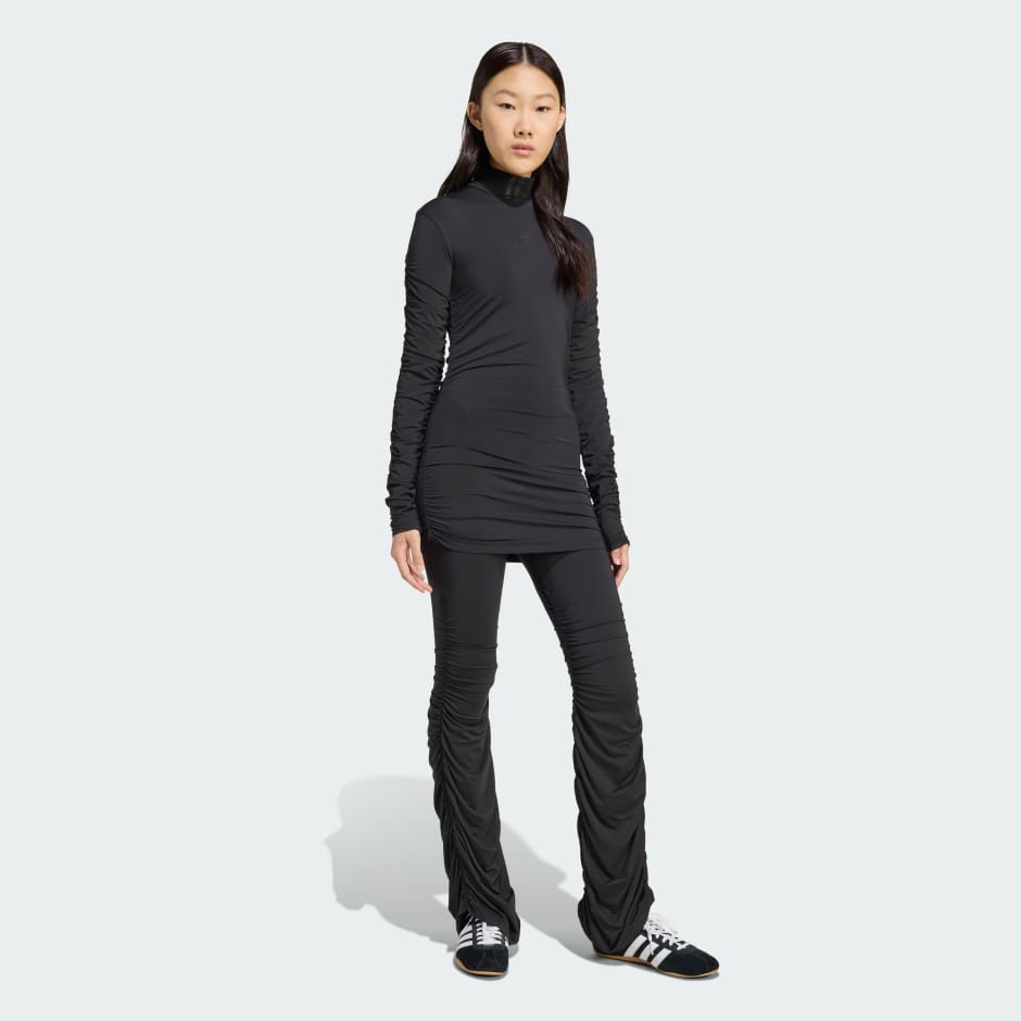 Ruched Long Sleeve Top