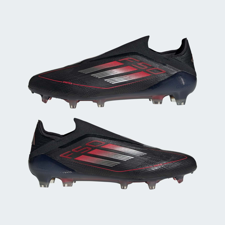 Ghete F50 Elite fără șireturi, pentru teren ferm