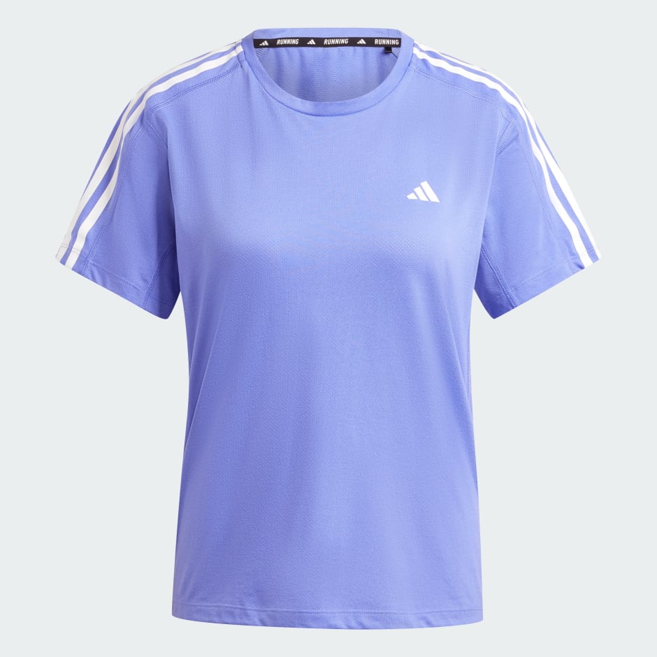 Own the Run 3-Stripes Tee