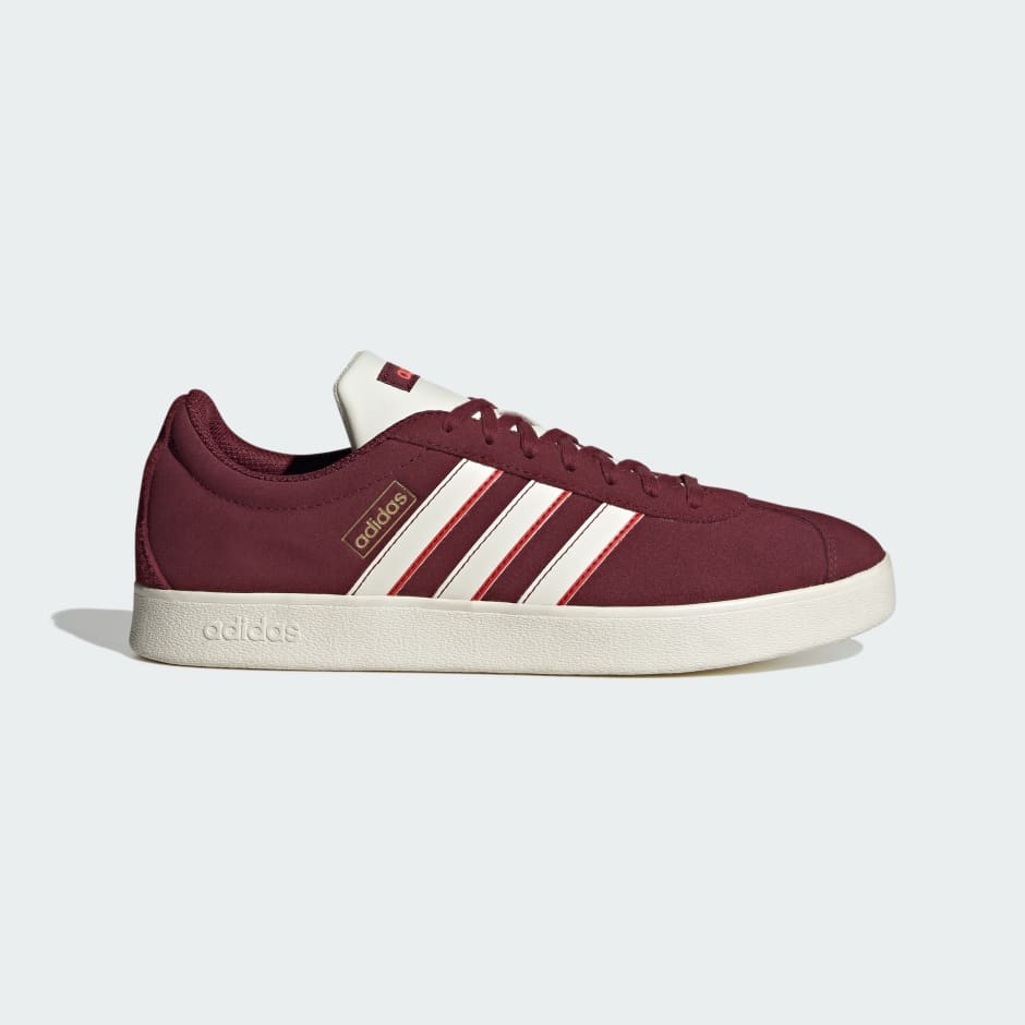 Shoes - VL Court 2.0 Shoes - Burgundy | adidas South Africa