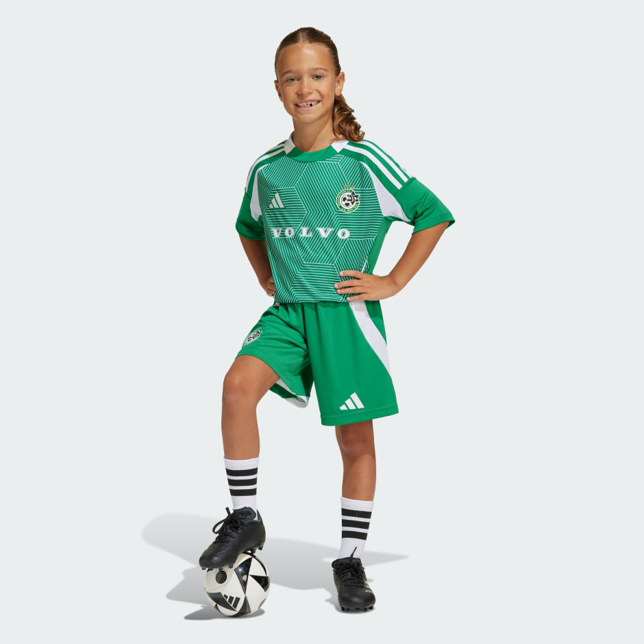 מכנסיים קצרים משחקי בית מכבי חיפה 24/25 ילדים