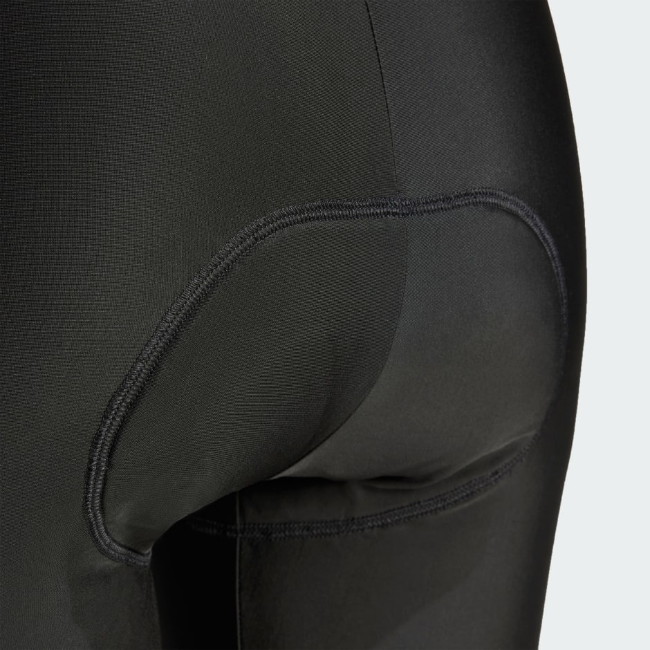 Biciklističke kratke hlače s naramenicama Essentials 3-Stripes Padded