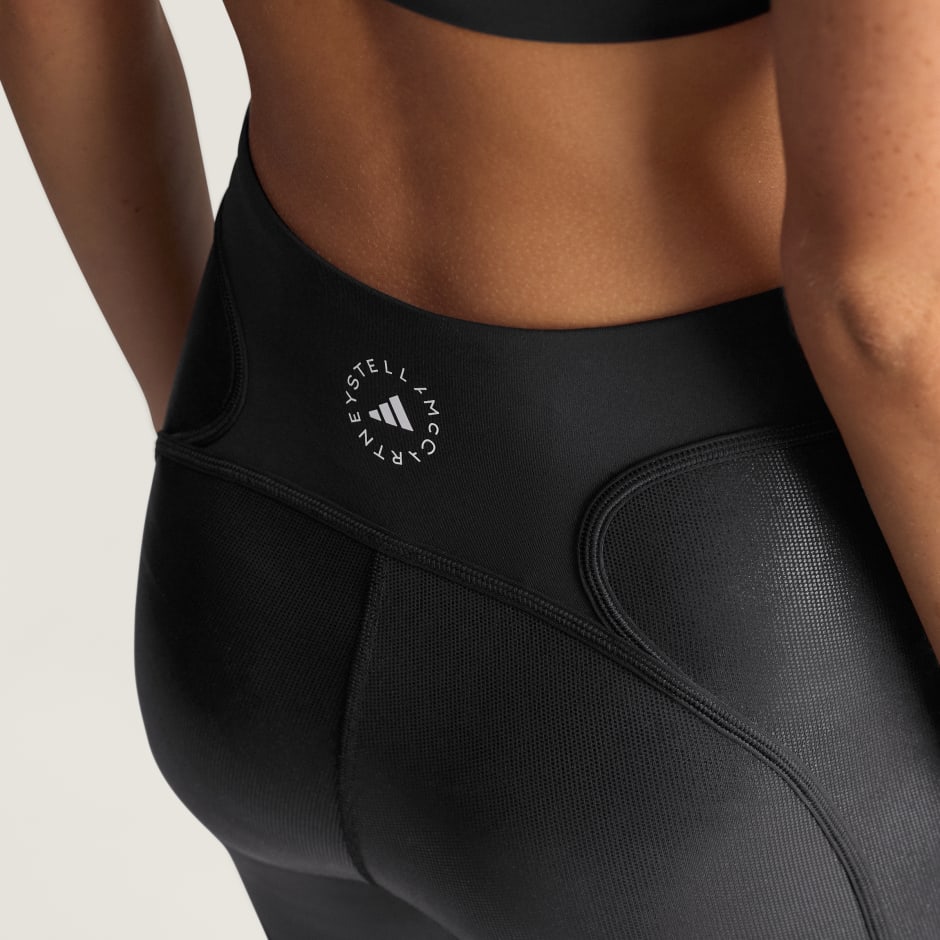 Colanți capri de antrenament adidas By Stella McCartney Micro Dot