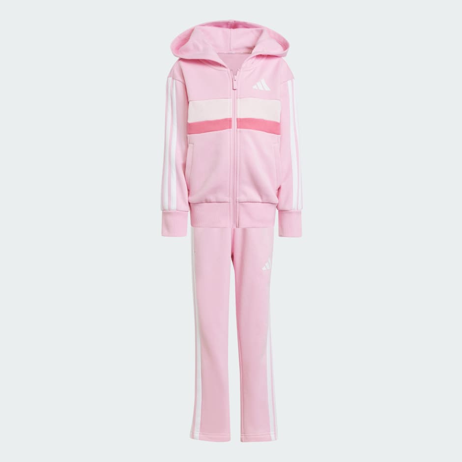 Seasonal Essentials Tiberio 3-Stripes Fleece Track Suit Kids
