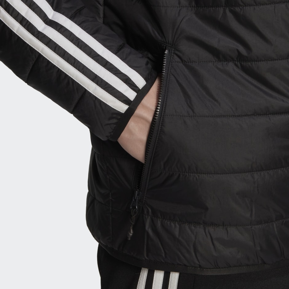 Injusto Lejos columpio Men's Clothing - Padded Hooded Puffer Jacket - Black | adidas Bahrain