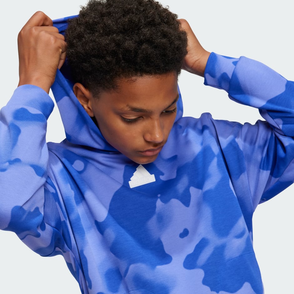 Future Icons Camo Printed Hoodie Kids