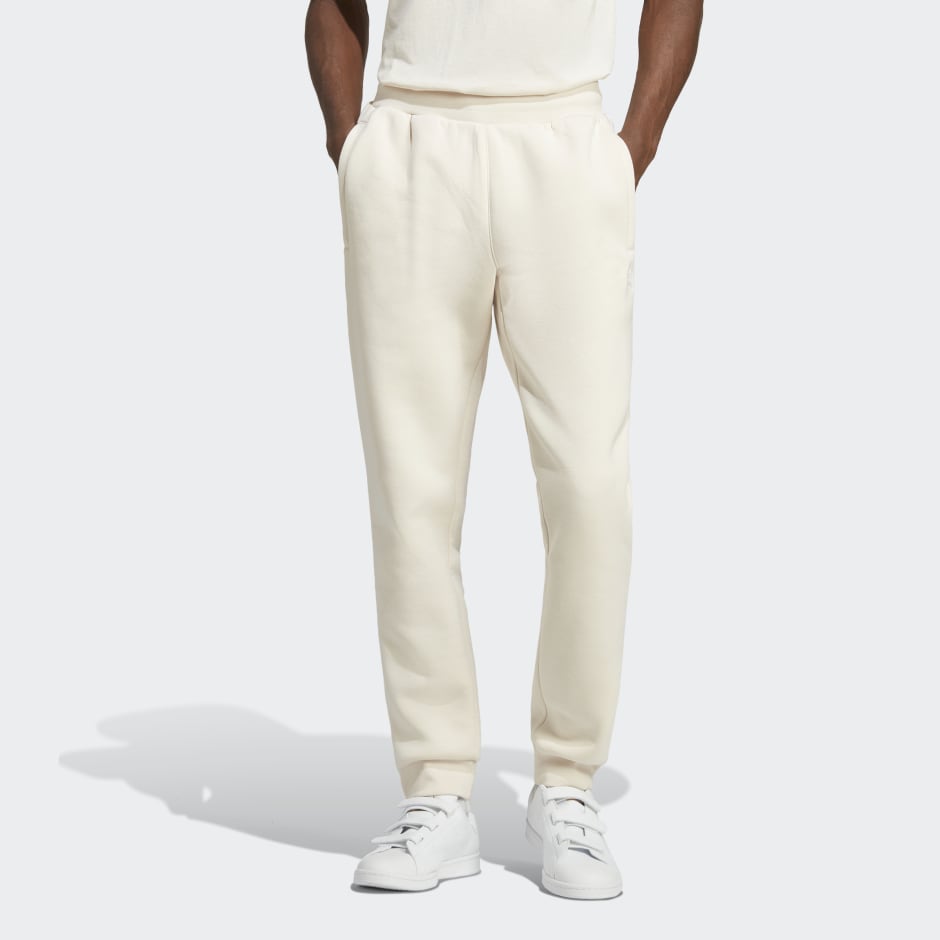 adidas Trefoil Essentials Pants - White | adidas UAE